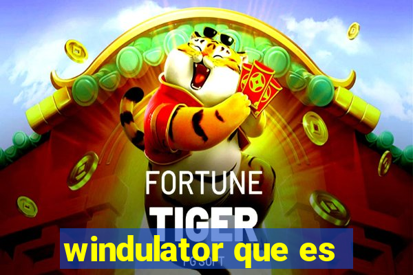 windulator que es