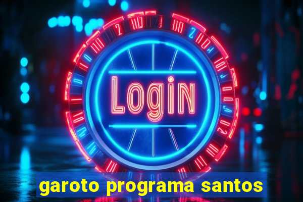 garoto programa santos