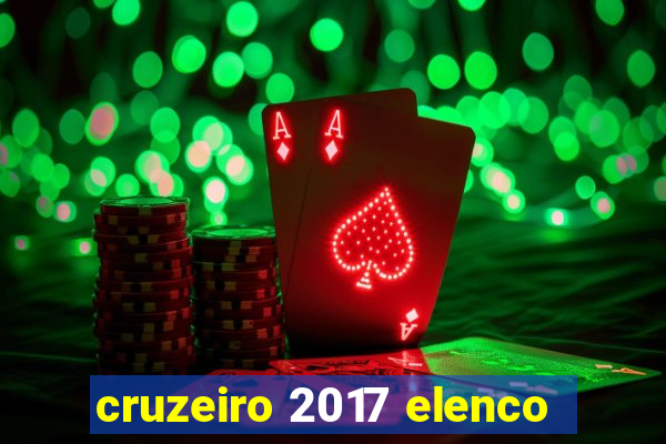 cruzeiro 2017 elenco