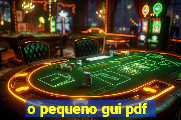 o pequeno gui pdf