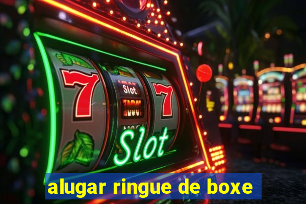 alugar ringue de boxe