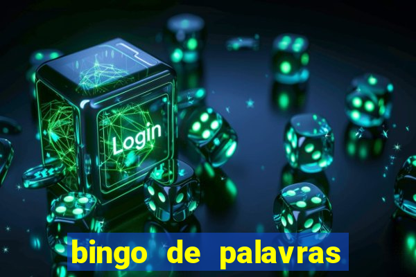 bingo de palavras de natal