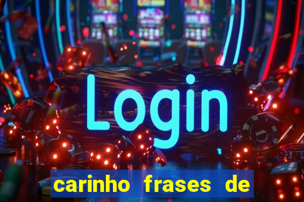 carinho frases de boa noite