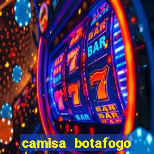 camisa botafogo plus size