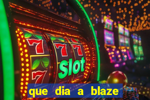 que dia a blaze paga o cashback