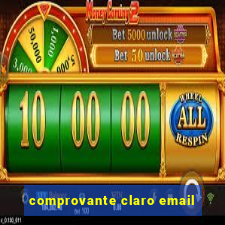 comprovante claro email