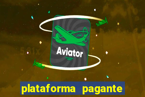 plataforma pagante fortune tiger