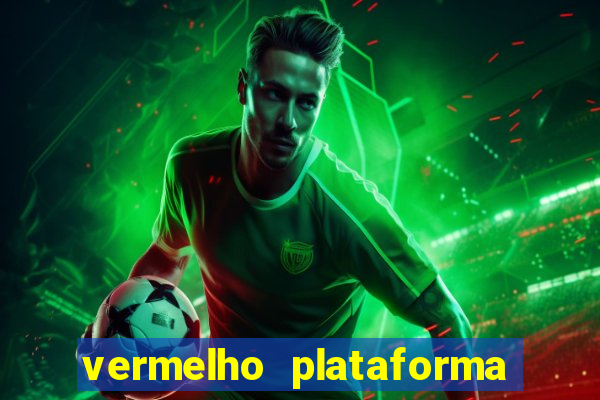 vermelho plataforma de jogos