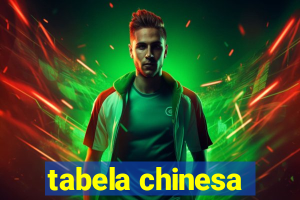 tabela chinesa