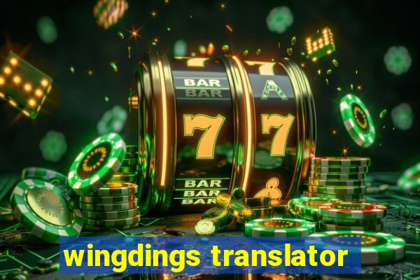 wingdings translator