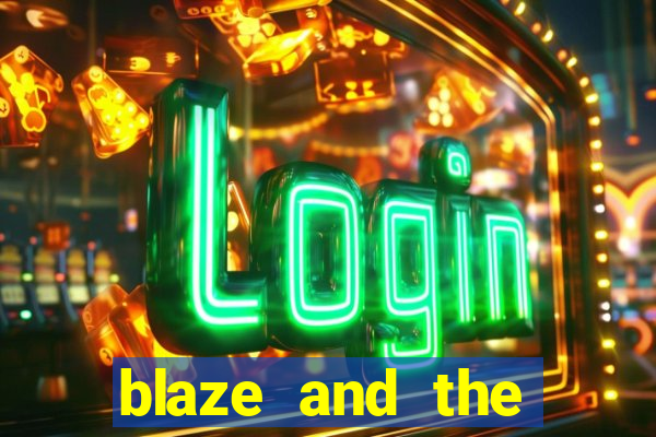 blaze and the monster machines logo font