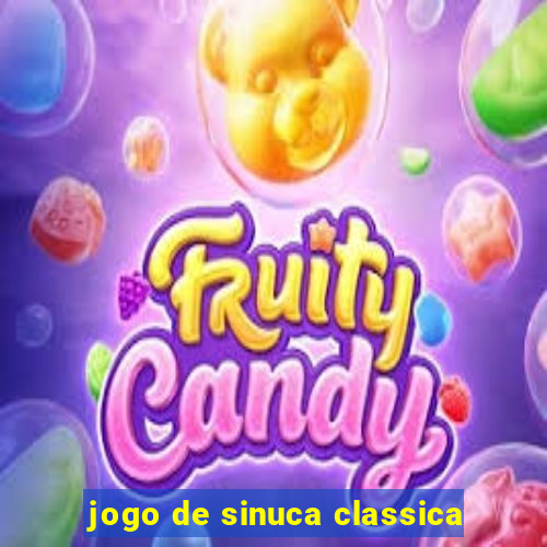 jogo de sinuca classica