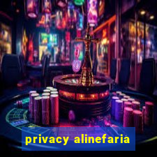 privacy alinefaria