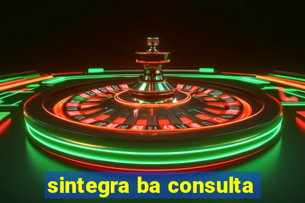 sintegra ba consulta