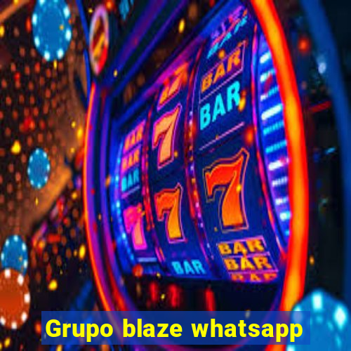 Grupo blaze whatsapp