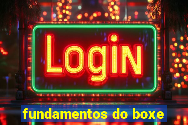 fundamentos do boxe