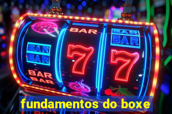 fundamentos do boxe