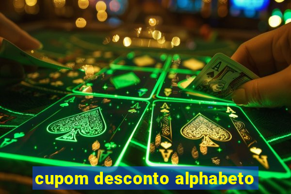 cupom desconto alphabeto