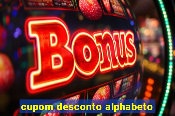 cupom desconto alphabeto