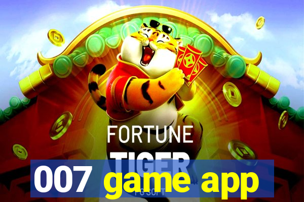 007 game app