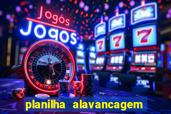 planilha alavancagem de banca