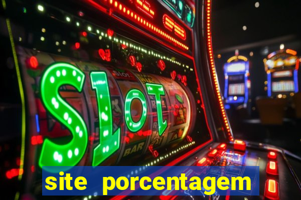 site porcentagem slots pg