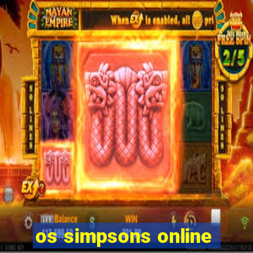 os simpsons online