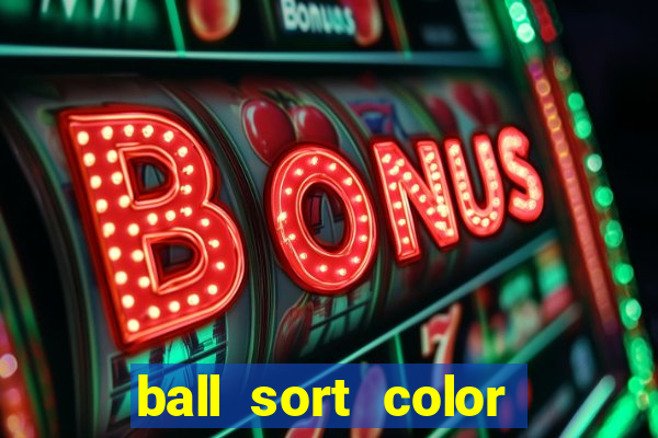 ball sort color water puzzle