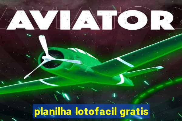 planilha lotofacil gratis