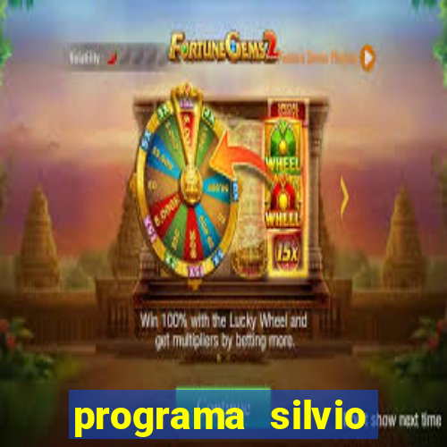 programa silvio santos de hoje foi gravado quando