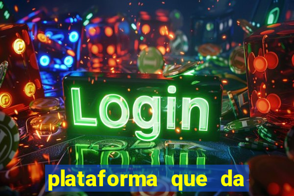 plataforma que da para depositar 1 real