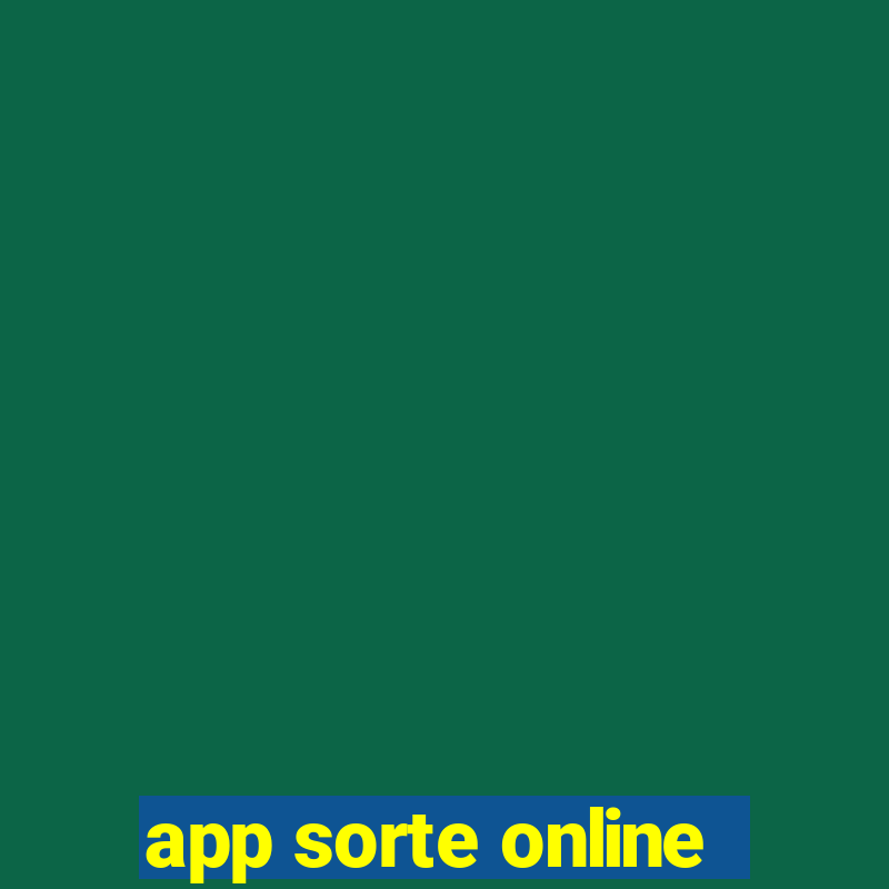 app sorte online