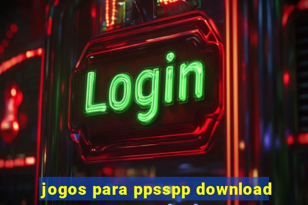 jogos para ppsspp download