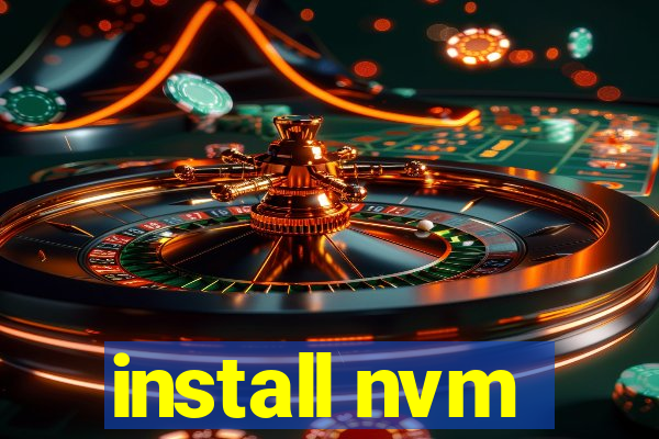 install nvm