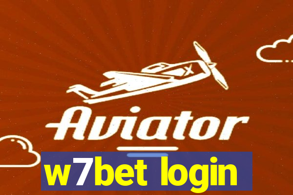 w7bet login