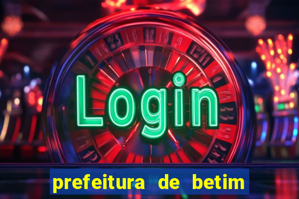 prefeitura de betim - contracheque online