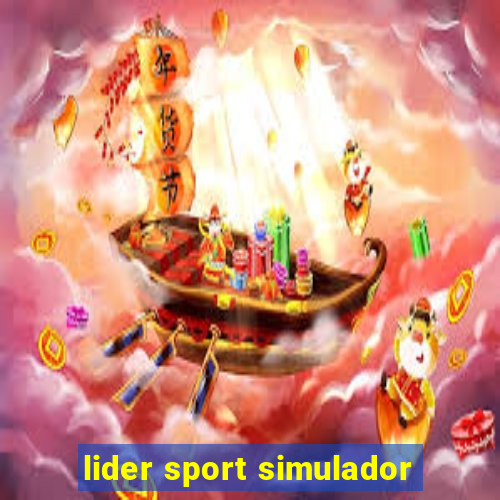 lider sport simulador