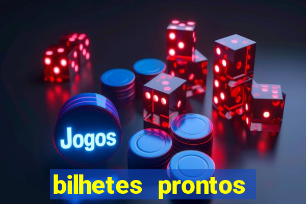 bilhetes prontos futebol hoje