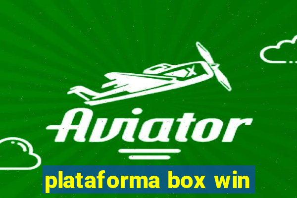 plataforma box win