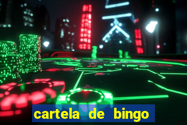 cartela de bingo ate 50 para imprimir