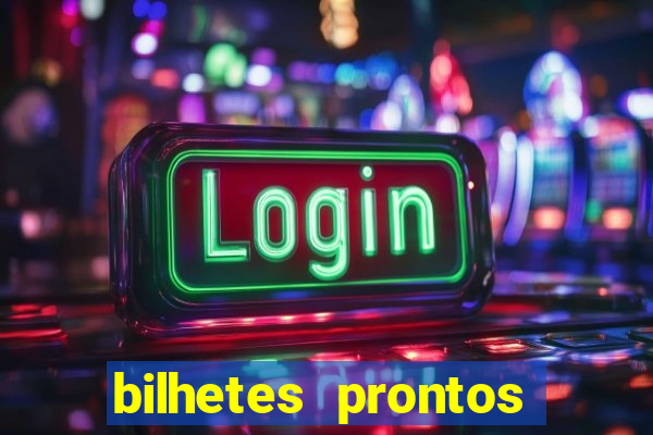 bilhetes prontos apostas esportivas