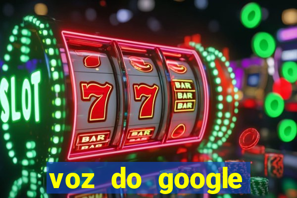 voz do google tradutor homem