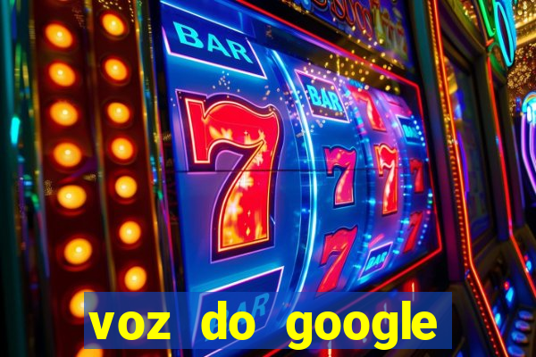 voz do google tradutor homem