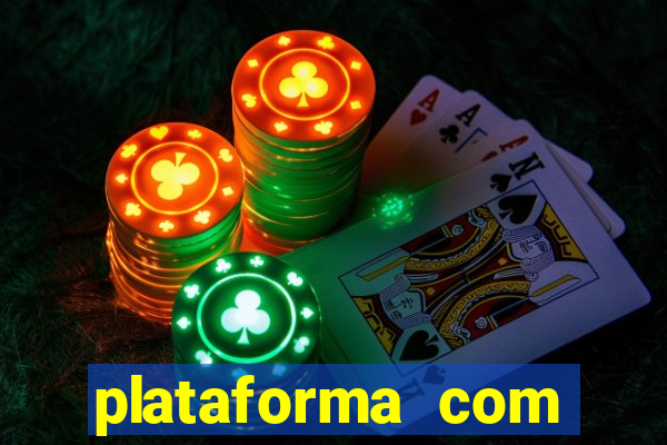 plataforma com porcentagem de ganhos