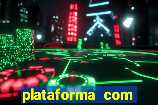 plataforma com porcentagem de ganhos