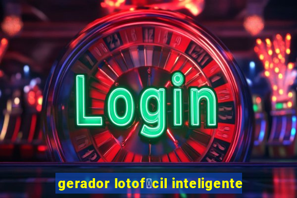 gerador lotof谩cil inteligente