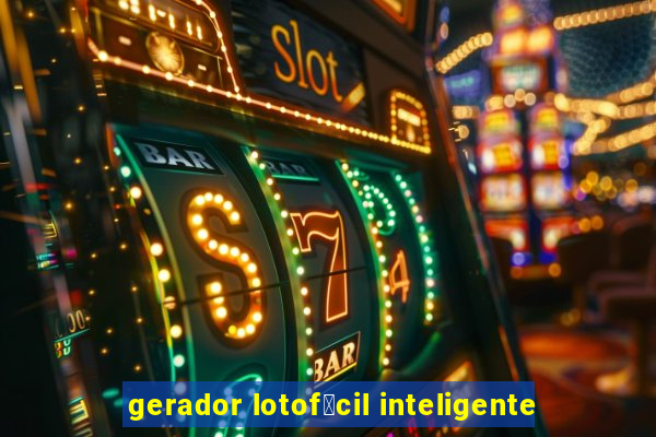 gerador lotof谩cil inteligente