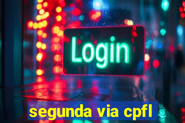 segunda via cpfl