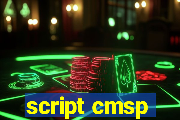 script cmsp