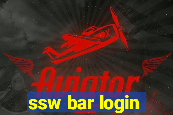 ssw bar login